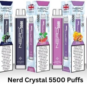 Reuleaux Vape : Nerd Crystal 5500 Puffs Vape Mods Dubai