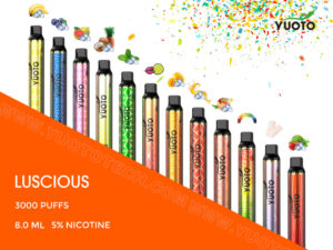 YUOTO Luscious 3000 Puffs Vape delivery dubai