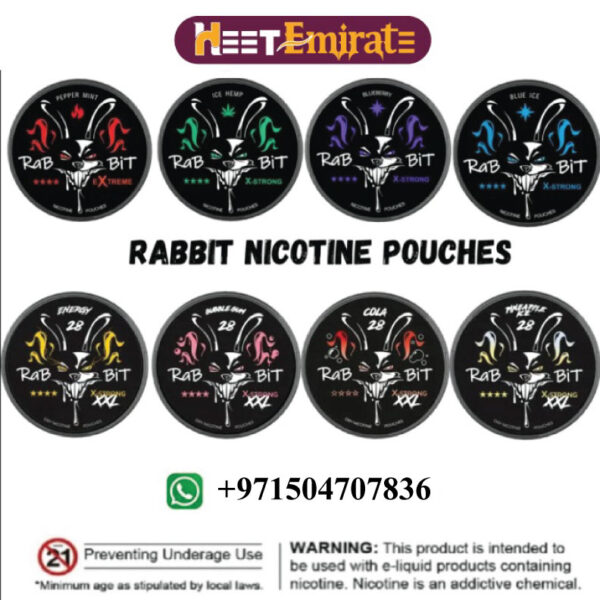 Rabbit Nicotine Pouches 20mg/26mg in Dubai